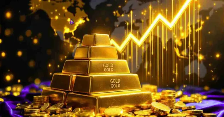 স্বর্ণের দাম বৃদ্ধির প্রতীকী ছবি